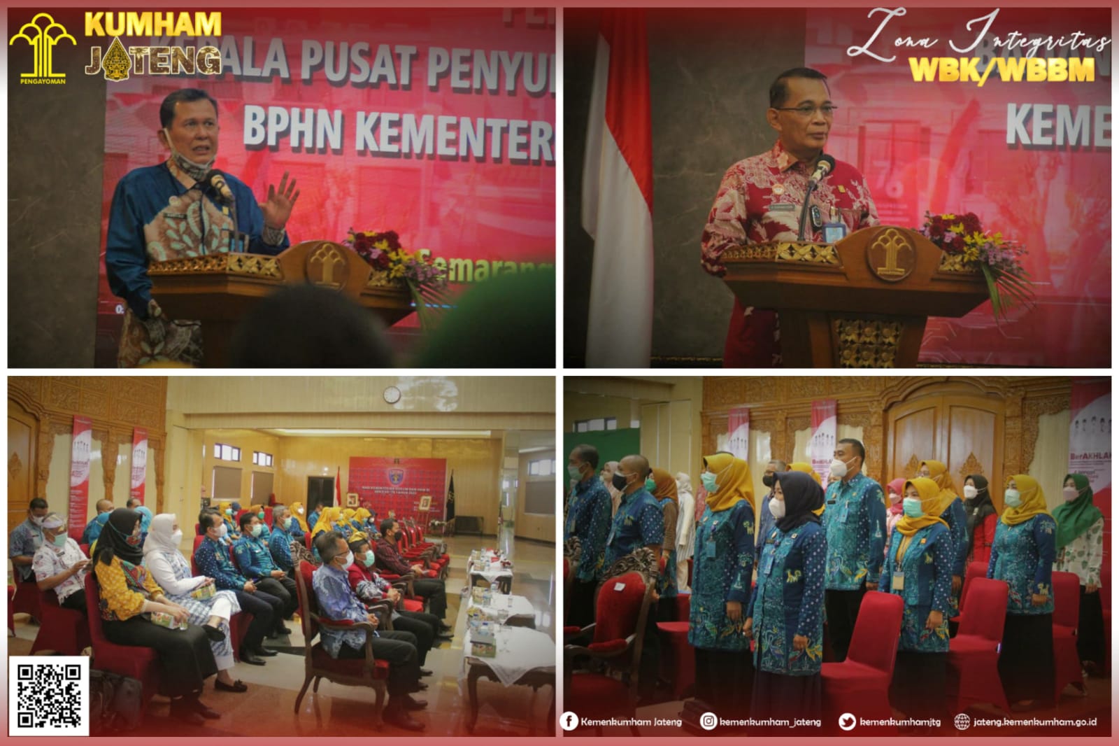 Kolaborasi Dengan BPHN, Kemenkumham Jateng Perkuat Pembangunan Hukum di Jawa Tengah
