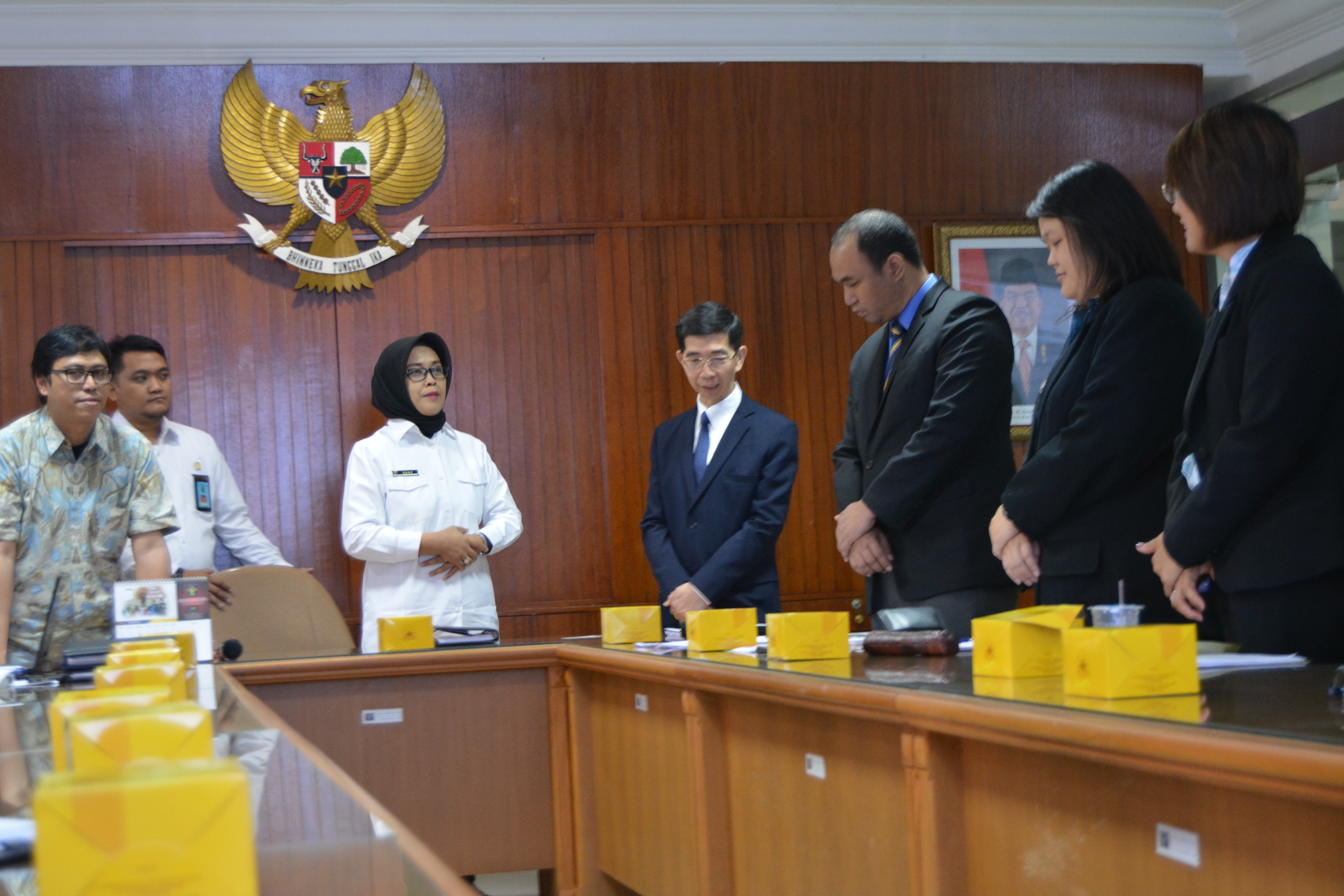 KEPALA BPHN MENERIMA KUNJUNGAN DARI THAMMASAT UNIVERSITY DAN MINISTRY OF JUSTICE THAILAND