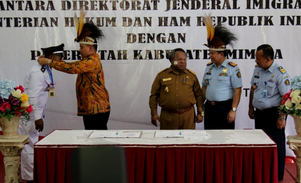 16 Kampung/Kelurahan Sadar Hukum di Provinsi Papua Diresmikan