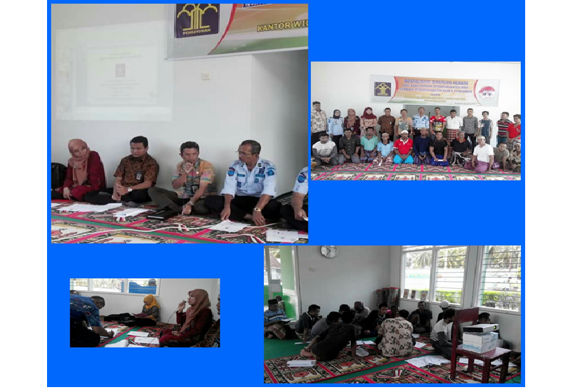 Sosialisasi Bantuan Hukum di Sumatera Barat