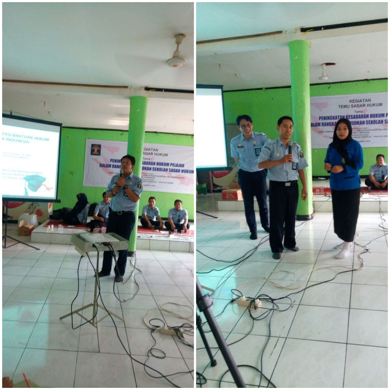 Temu Sadar Hukum di SMK Al-Hidayah