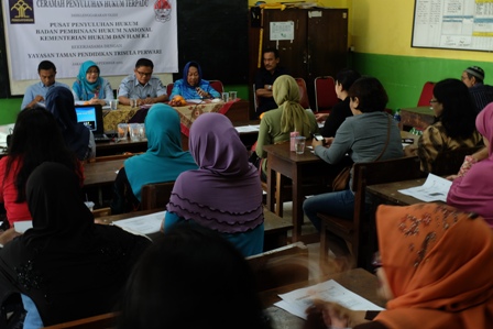 Ceramah Penyuluhan Hukum Terpadu di SD Trisula