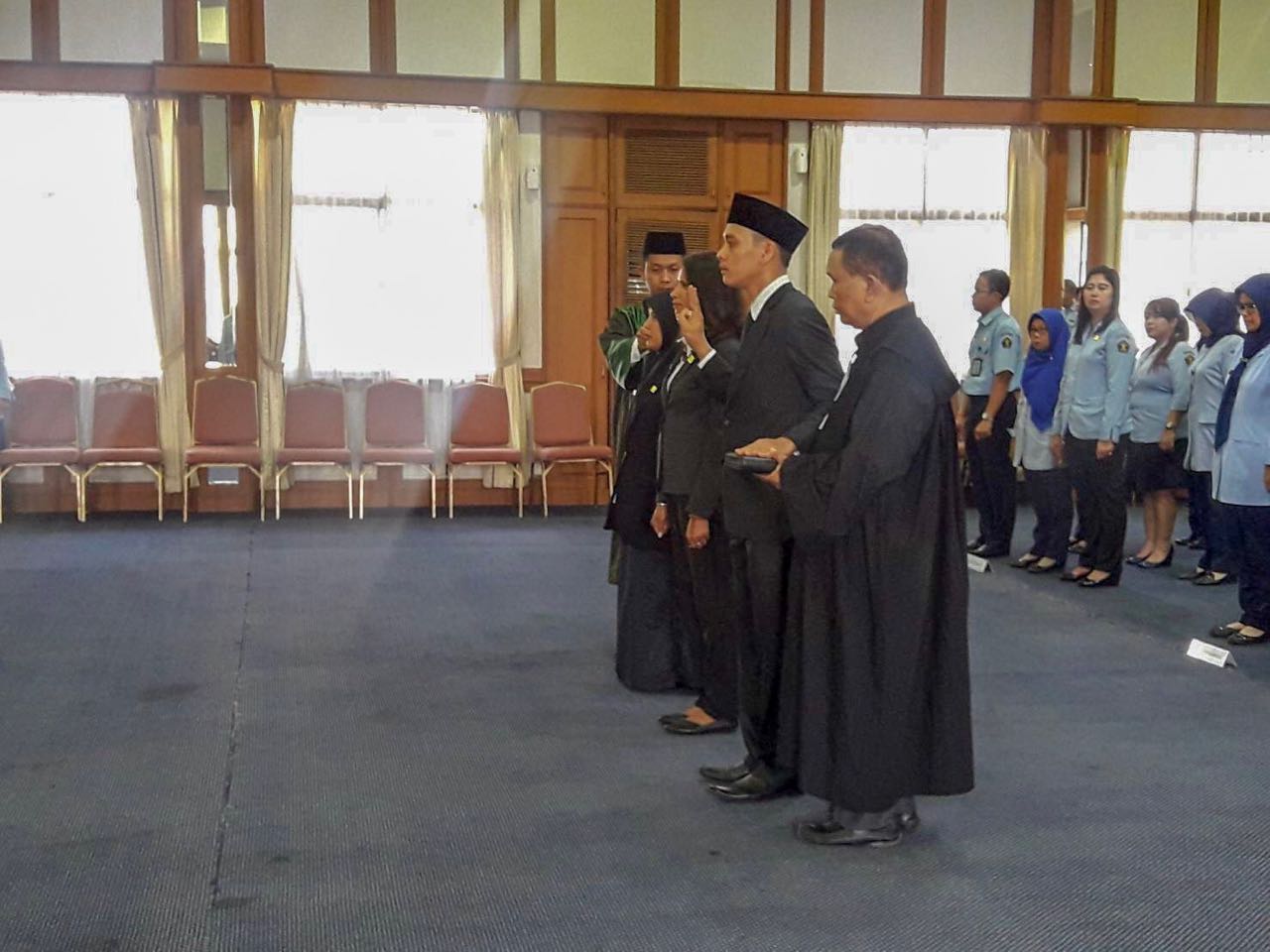 Pelantikan dan Pengambilan Sumpah Jabatan Fungsional Penyuluh Hukum di BPHN