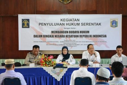 Penyuluhan Hukum Serentak di Kelurahan Bale Kambang
