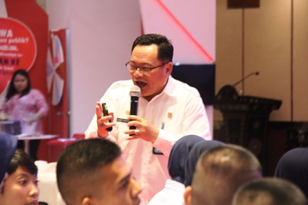 Dialog Interaktif Dengan Tema Bantuan Hukum di di Kegiatan Legal Expo