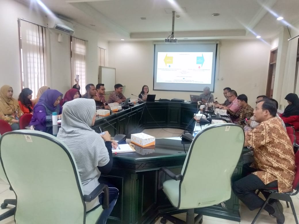Pusluhbankum Melakukan Rapat Kordinasi dengan Pusat Pengembangan Diklat Fungsional dan HAM
