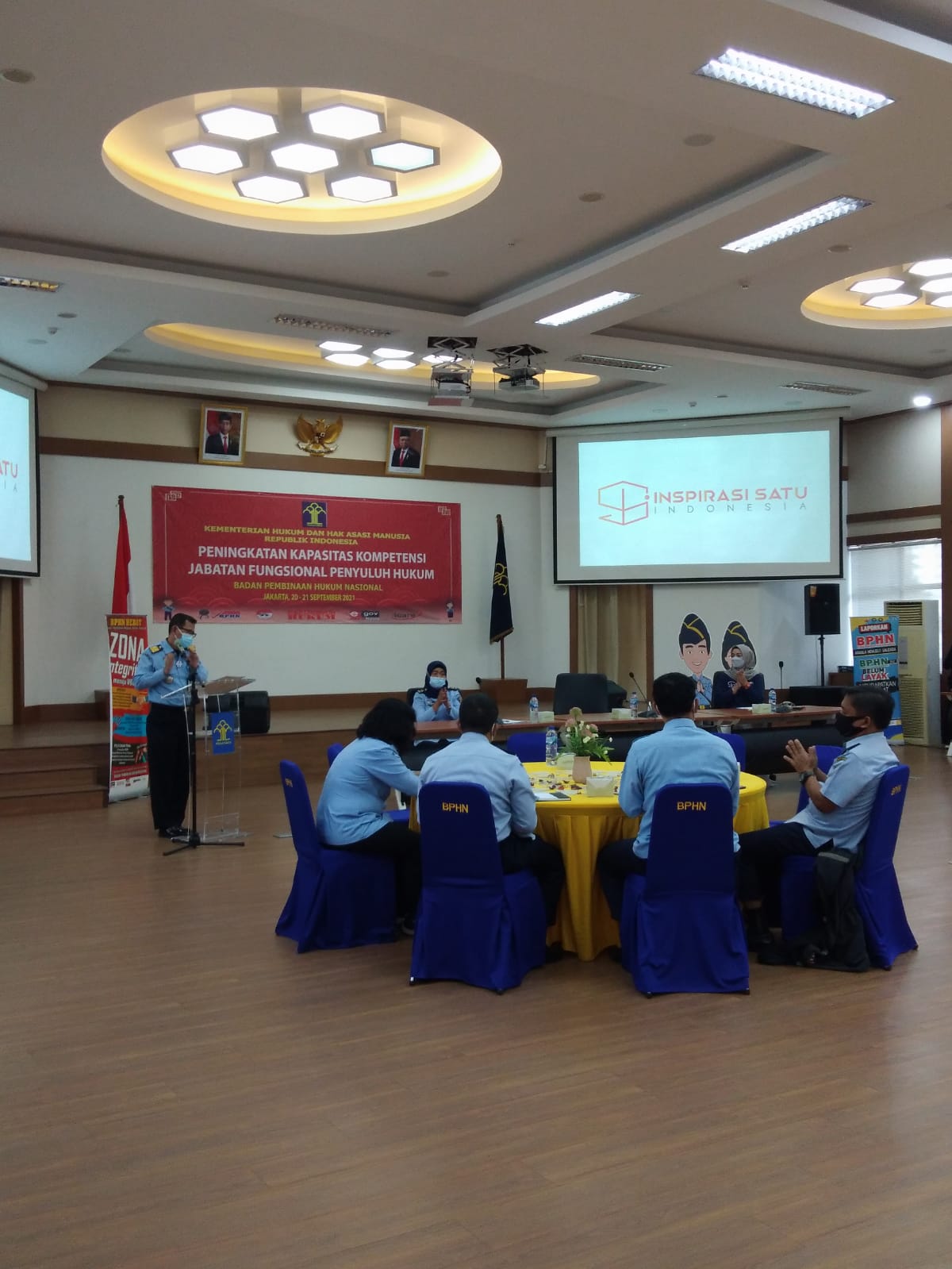 Pusat Penyuluhan dan Bantuan Hukum Laksanakan Kegiatan Peningkatan Kompetensi Jabatan Fungsional Penyuluh Hukum