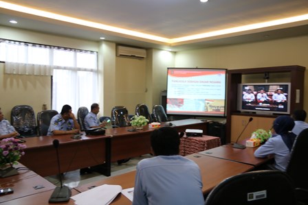 JFT Penyuluh Hukum di Kalsel Mengikuti Video Conference Tentang Sejarah Singkat Lahirnya Pancasila