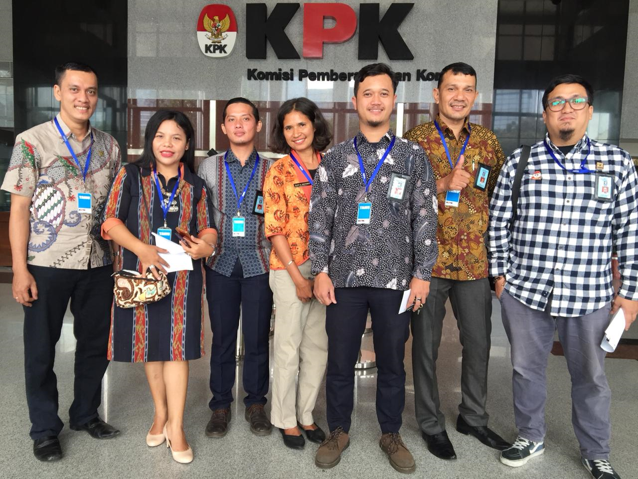 Penyuluh Hukum Tapping Audio Materi Kanal Hukum di KPK