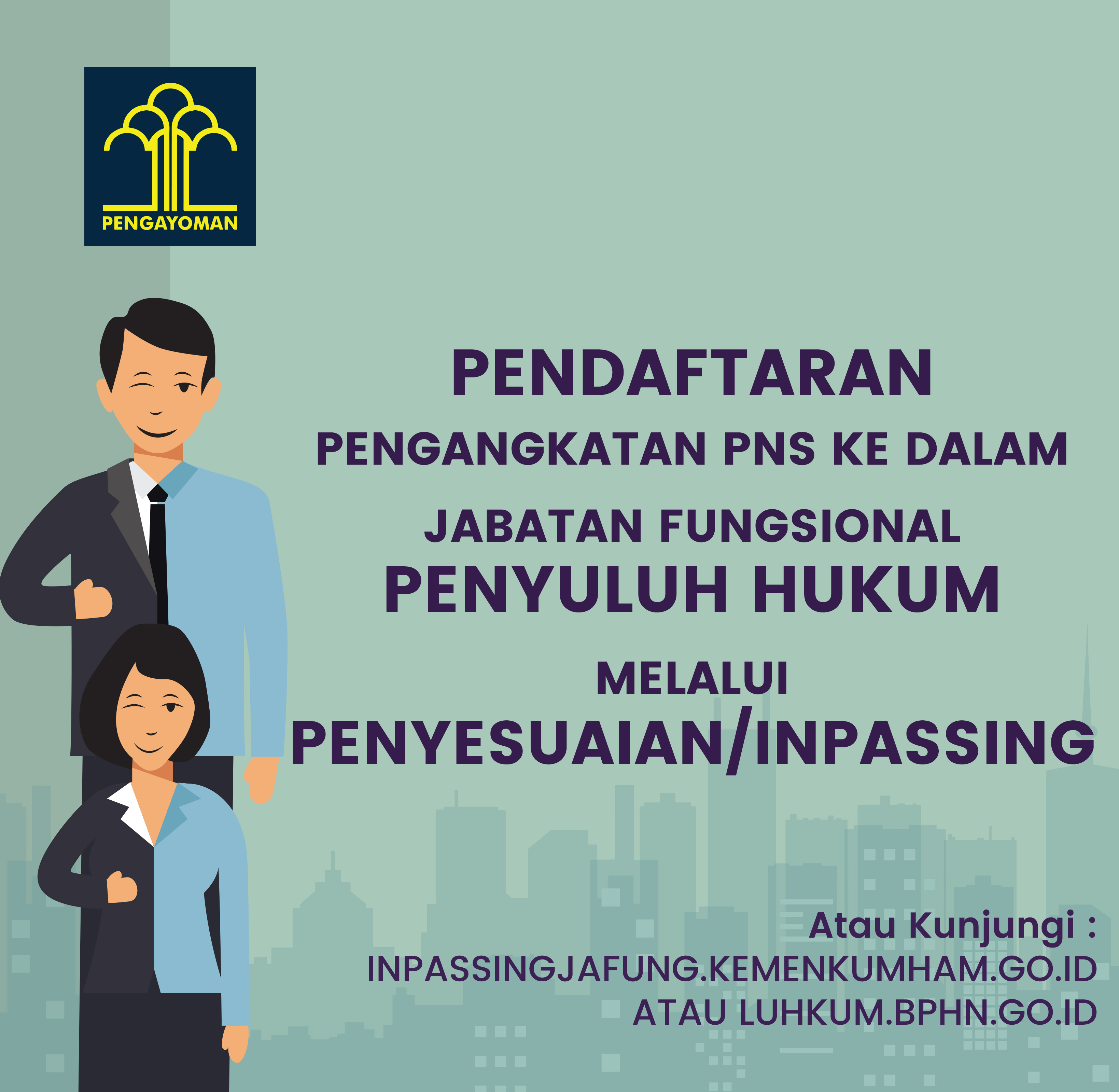 Pendaftaran Inpassing JFT Penyuluh Hukum Periode I akan Segera Berakhir