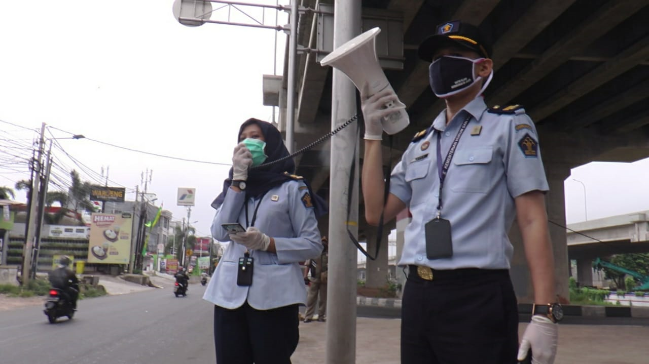 Penyuluh Hukum Sosialisasikan Kebijakan PSBB
