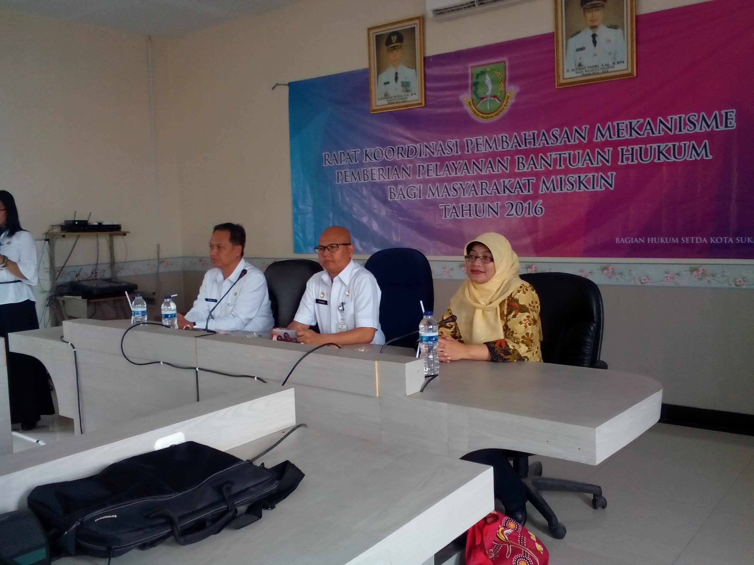 Pemkot Sukabumi Rapat Koordinasi Bersama Advokat dalam Pemberian Pelayanan Bantuan Hukum