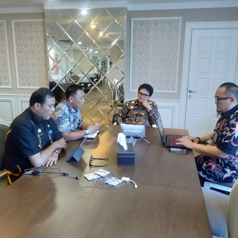Pusluhbankum Melakukan Konsultasi Strategi Penyuluhan Hukum ke Kemenkoinfo