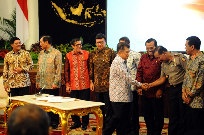 Wakil Presiden RI Mengapresiasi Kegiatan Penyuluhan Hukum Serentak 2016