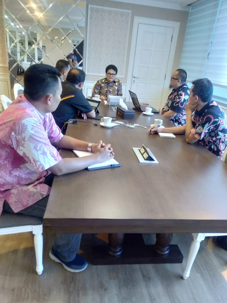 Pusluhbankum Melakukan Konsultasi Strategi Penyuluhan Hukum ke Kemenkominfo