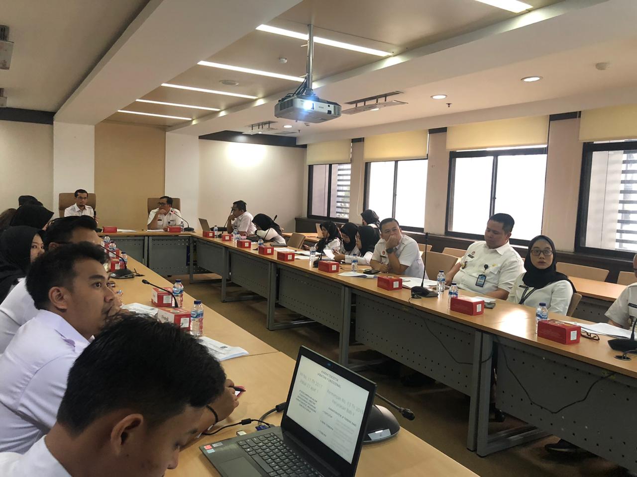 Pusluhbankum Jalin Koordinasi Pengangkatan dan Penempatan Jabatan Fungsional Penyuluh Hukum dengan Unit Eselon I Kemenkumham