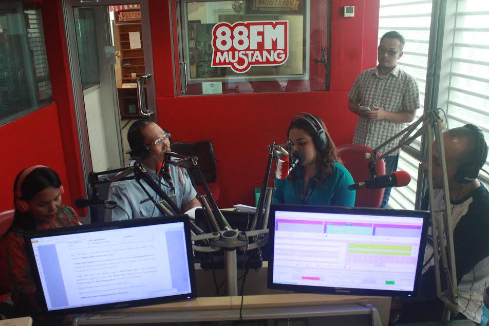 Talkshow Hukum Materi Penyalahgunaan Narkotika di Radio MUSTANG FM