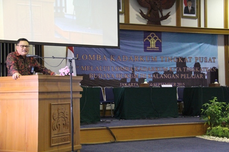 Lomba Kadarkum Tingkat Pusat Tahun 2015 Resmi di Tutup