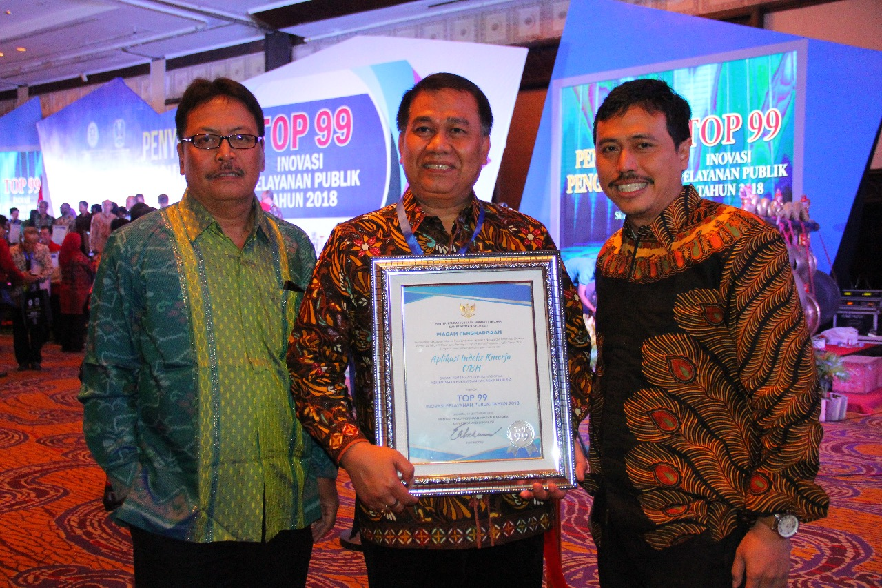 Aplikasi SIDBANKUM.BPHN.GO.ID Dapat Penghargaan Berkat Inovasi Pelayanan Publik