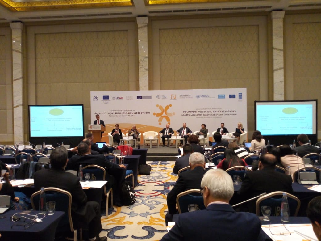 BPHN BERBAGI PENGALAMAN DALAM THE THIRD INTERNATIONAL CONFERENCE ON ACCESS TO LEGAL AID IN CRIMINAL JUSTICE SYSTEMS DI TBILISI GEORGIA
